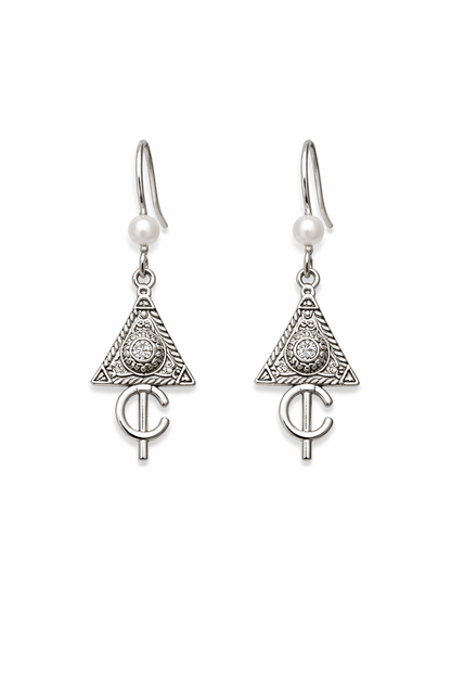 Boucles d'Oreilles Kabyles Argentées