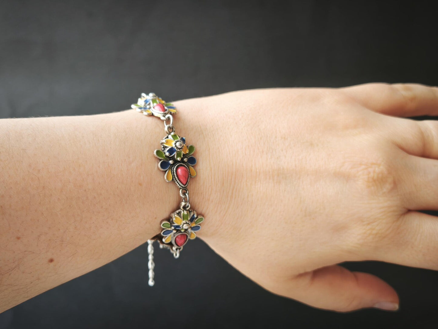 Bracelet Kabyle ajustable Amazigh Berbère